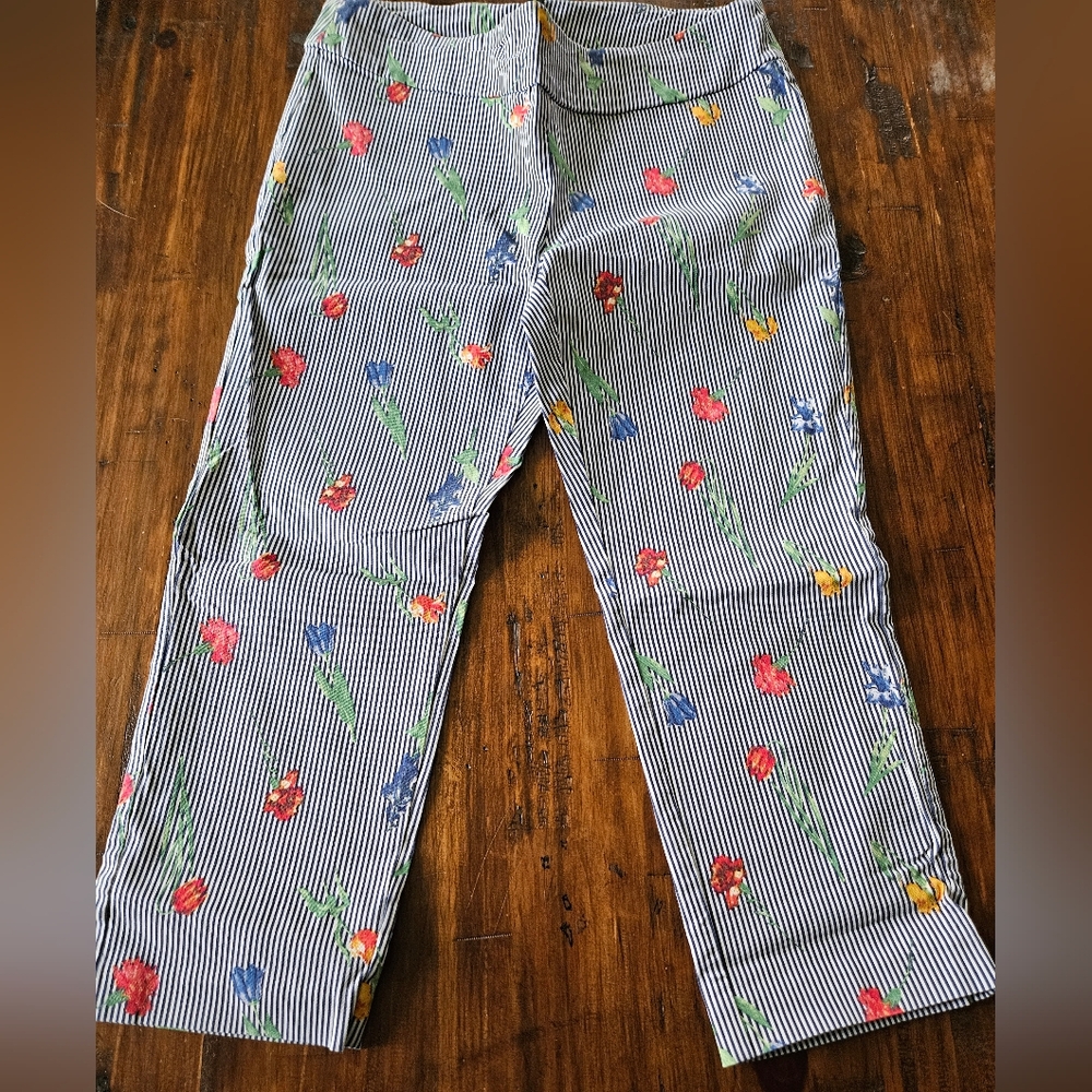Jules & Leopold Crop Pant Size medium